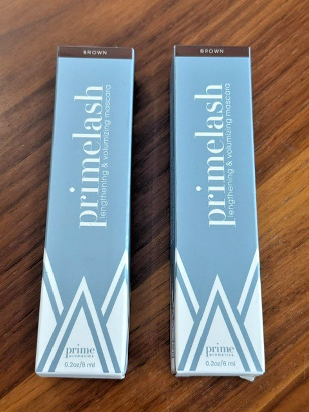 2x Prime Lash by Prometics PrimeLash Mascara – Brown - Longer Lashes for 50+